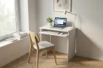 Małe biurko na komputer laptop Rio Białe