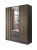 NELLY 3D grafit - artisan z odbiciem w lustrze